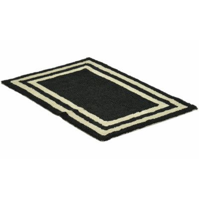 Firenze simply svart/vit - badrumsmatta