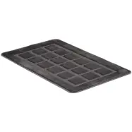 Kub antracit - badrumsmatta