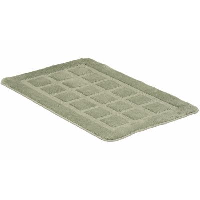 Kub grön - badrumsmatta