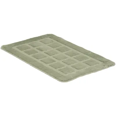 Kub grön - badrumsmatta