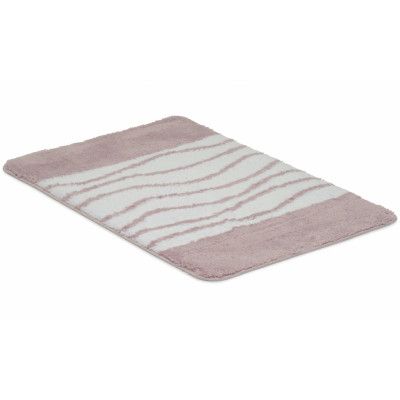 Lines rosa - badrumsmatta