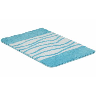 Lines turkos - badrumsmatta