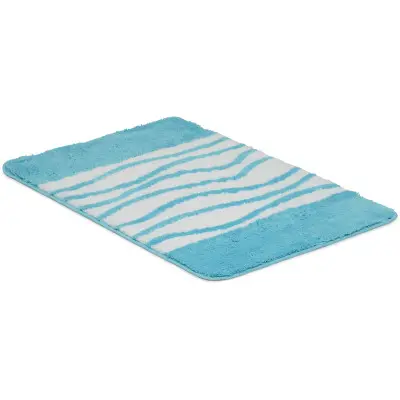 Lines turkos - badrumsmatta