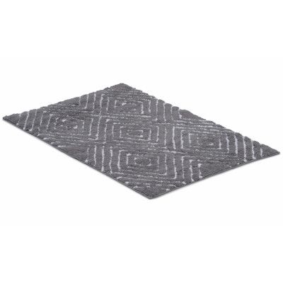 Milos grå - badrumsmatta