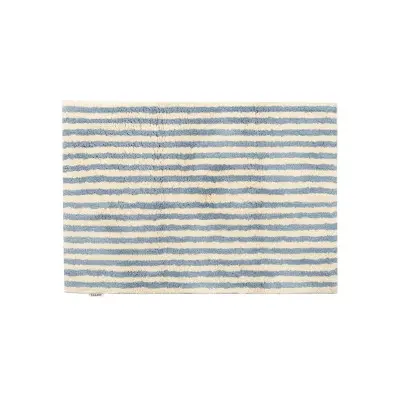 Mist ljusblå  - badrumsmatta