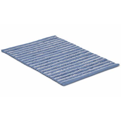 Paros blå - badrumsmatta