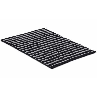 Paros svart - badrumsmatta