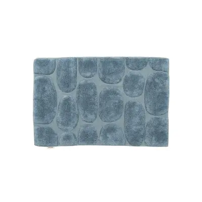 Pebbles ljusblå  - badrumsmatta