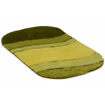 Siesta mossgrön - badrumsmatta