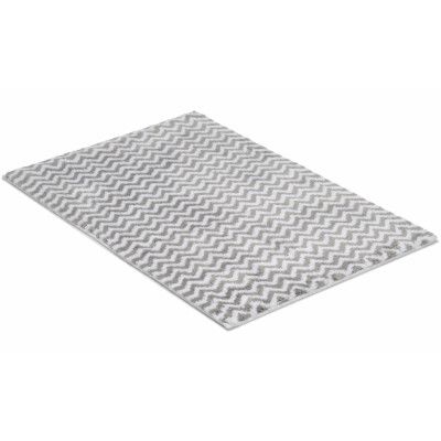 Sofia silvergrå - badrumsmatta