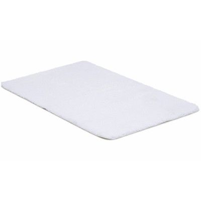 Soft vit - badrumsmatta