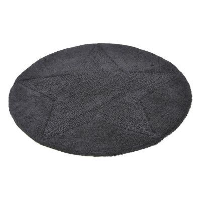 Star svart - badrumsmatta