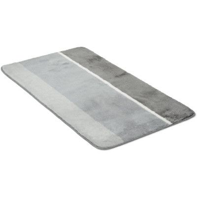 Stripes grå - badrumsmatta