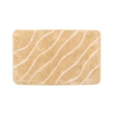 Tram beige - badrumsmatta