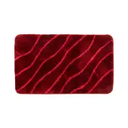 Tram röd - badrumsmatta