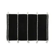 Travis svart - badrumsmatta