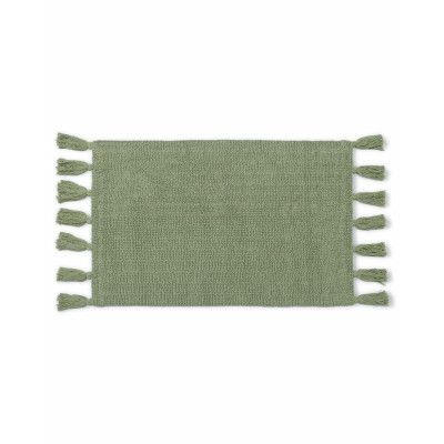 Vilma grön - badrumsmatta