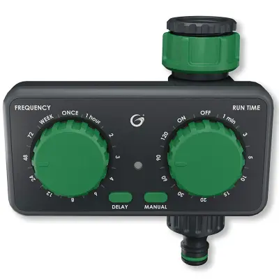 Digital bevattningstimer med vred – enkel och flexibel styrning av bevattning