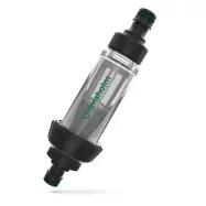 Filter för mikrobevattning som tar bort smuts och partiklar. Förhindrar stopp och ger jämn bevattning. Perfekt vid användning av brunnsvatten.