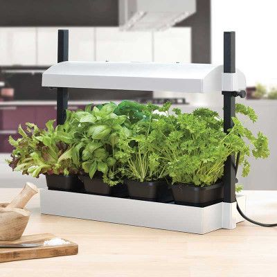 Odlingsstation LED liten, vit