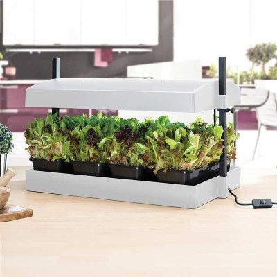 Odlingsstation LED stor, vit