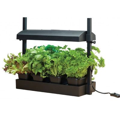 Odlingsstation liten, svart