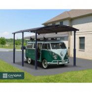 Canopia Alpine Carport i Metall För Husbil 3,6 x 6,5 - Grå
