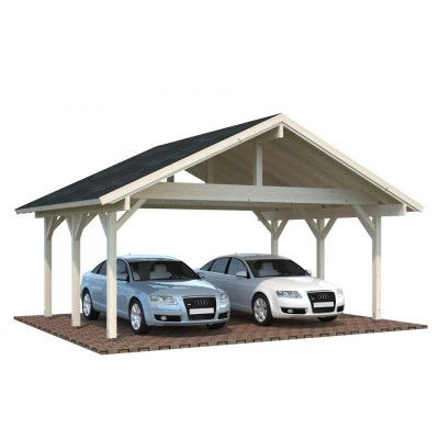 Carport Robert 20,6 M² Shingel, Obehandlad