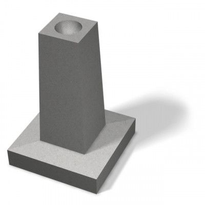 PLINT 750 TYP CARPORT 750X500X500MM | Beijerbygg Byggmaterial