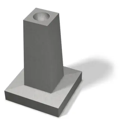 PLINT 750 TYP CARPORT 750X500X500MM | Beijerbygg Byggmaterial