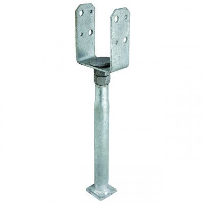 STOLPHÅLLARE PSUA 98X60 JUSTERBAR FÖR INGJUTNING 4\