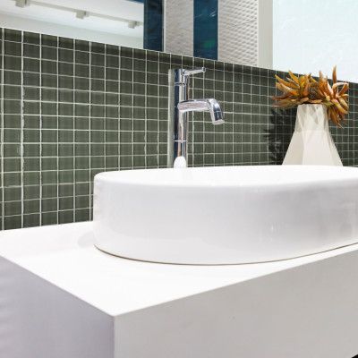 Kristallmosaik Arredo Blank Grå 2,3x2,3 cm - 255080