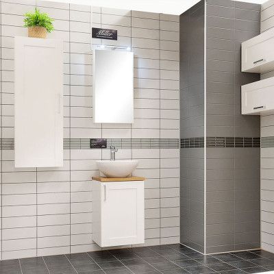 Kristallmosaik Arredo Blank Grå 2,3x4,8 cm