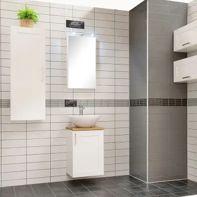 Kristallmosaik Arredo Blank Grå 2,3x4,8 cm