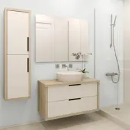 Kristallmosaik Arredo Matt Vit 4,8x4,8 cm