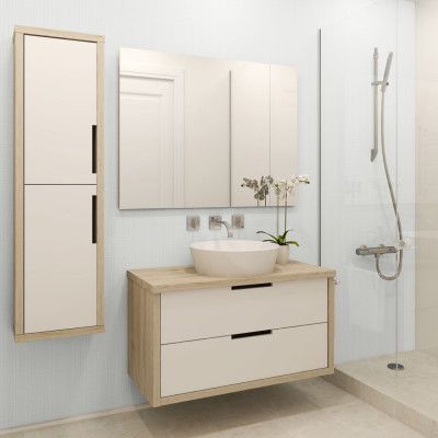 Kristallmosaik Arredo Matt Vit 4,8x4,8 cm