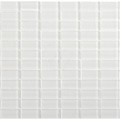 Kristallmosaik Arredo Blank Vit 30x30 cm