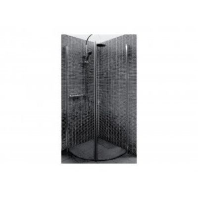 Alterna Picto 900 duschhörn, klarglas, blanka aluminiumprofiler