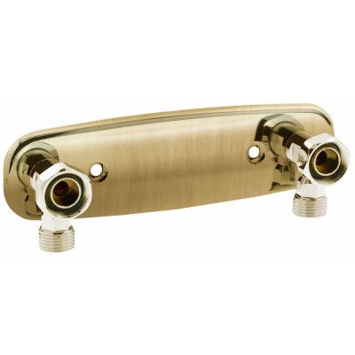 Blandarfäste Duschbyggarna 160cc Utanpåliggande Brons