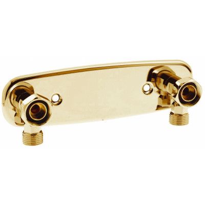 Blandarfäste Duschbyggarna 160cc Utanpåliggande Guld