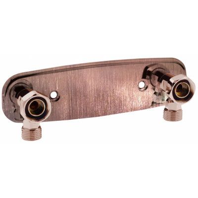 Blandarfäste Duschbyggarna 160cc Utanpåliggande Koppar