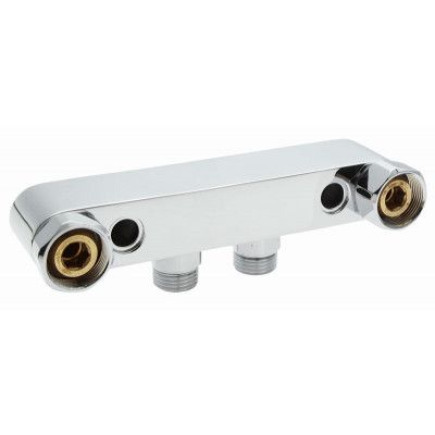 Blandarfäste Duschbyggarna 40 c/c till 160 c/c Utanpåliggande Krom