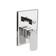 Azalia Infälld duschblandare med omkastare - Krom