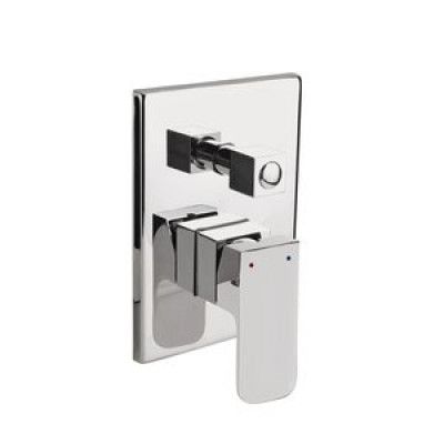 Azalia Infälld duschblandare med omkastare - Krom