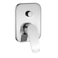 Cynia Infälld duschblandare med omkastare - Krom