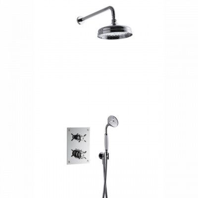 DUSCHBLANDARE BOX 0268 CLASSIC TERMOSTAT INBYGGNAD KROM | Beijerbygg Byggmaterial