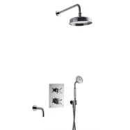 DUSCHBLANDARE BOX 0368 CLASSIC TERMOSTAT INBYGGNAD KROM | Beijerbygg Byggmaterial