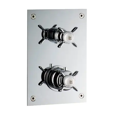 DUSCHBLANDARE BOX 268 CLASSIC TERMOSTAT INBYGGNAD KROM | Beijerbygg Byggmaterial