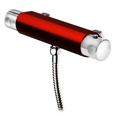 Duschblandare Gustavsberg Coloric Termostat Röd