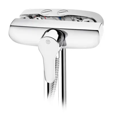 Duschblandare Gustavsberg Nautic med Spak Nedåt 160/40 cc